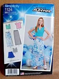 Simplicity 1124 - Child's Skirts and Tops Sewing Pattern - Size 8.5-16.5