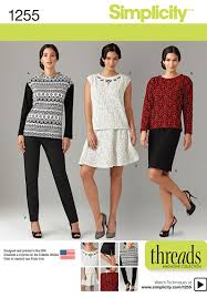 Simplicity 1812 - Ladies Skirts and Knit Tops Sewing Pattern