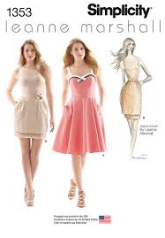 Simplicity 1353 - Ladies Dresses Sewing Pattern
