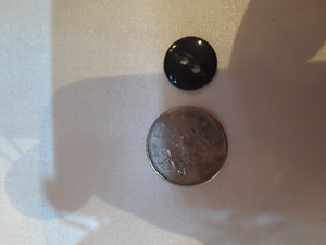 Extra Small Dark Grey Fish-Eye Button