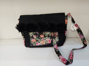 Black and Rose Handbag