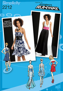 Simplicity 2212 - Ladies Dress Sewing Pattern - Size 4-12