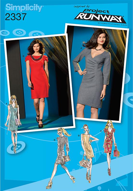 Simplicity 2337 - Ladies Dress Sewing Pattern - Size 4-12