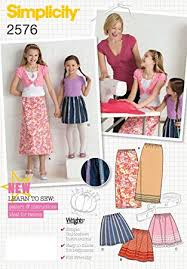 Simplicity 2576 - Child's Skirts Sewing Pattern