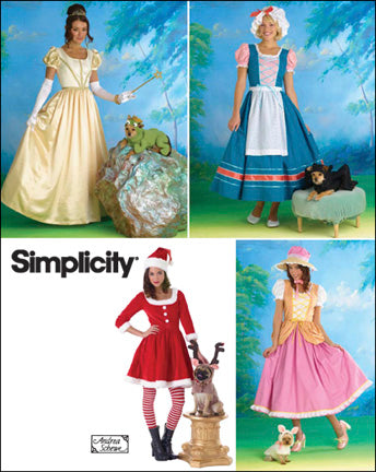 Simplicity 2827 - Adult Costumes Sewing Pattern - Size 6-12