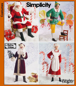 Simplicity 4393 - Christmas Costume Pattern - Size l-xl