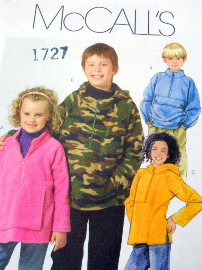 Mccalls 5229 - Childrens Jumper Sewing Pattern - Size xs-s