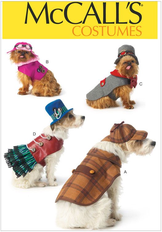 Mccalls 7004 - Dog Costume Sewing Pattern