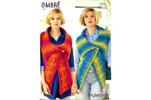 Stylecraft 9220 - Waistcoat Knitting Pattern - 30/32 - 46/48 inches