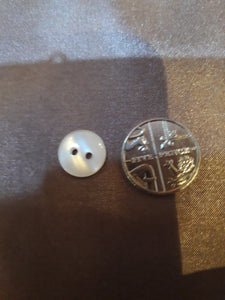 Extra Small Iridescent Button