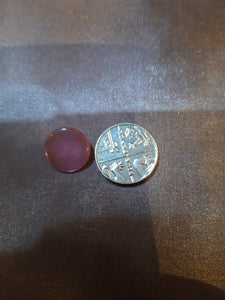 Small Pink Shank Button