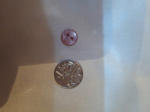Small Dusky Pink Button