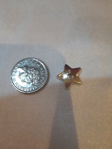 Small Gold Star Button