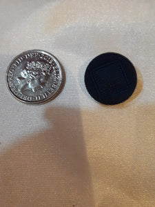Small Navy Blue Shank Button