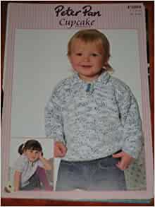 Peter Pan Cupcake P1090 - Child's Jumper Knitting Pattern - 20-30 inches