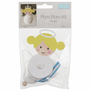Pom Pom Decoration Kit - Angel