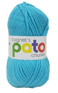 Baby Blue Chunky Knit Yarn