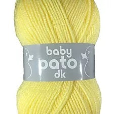 Baby Pato Lemon Double Knit Yarn