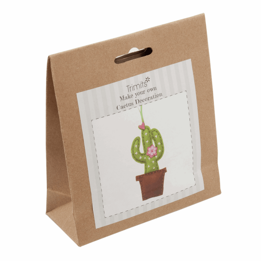 Felt Decoration Kit - Cactus