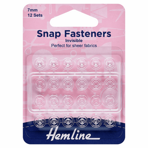Clear Snap Fasteners