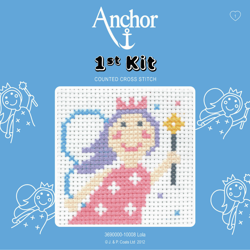 1st Cross Stitch Kit - Fairy