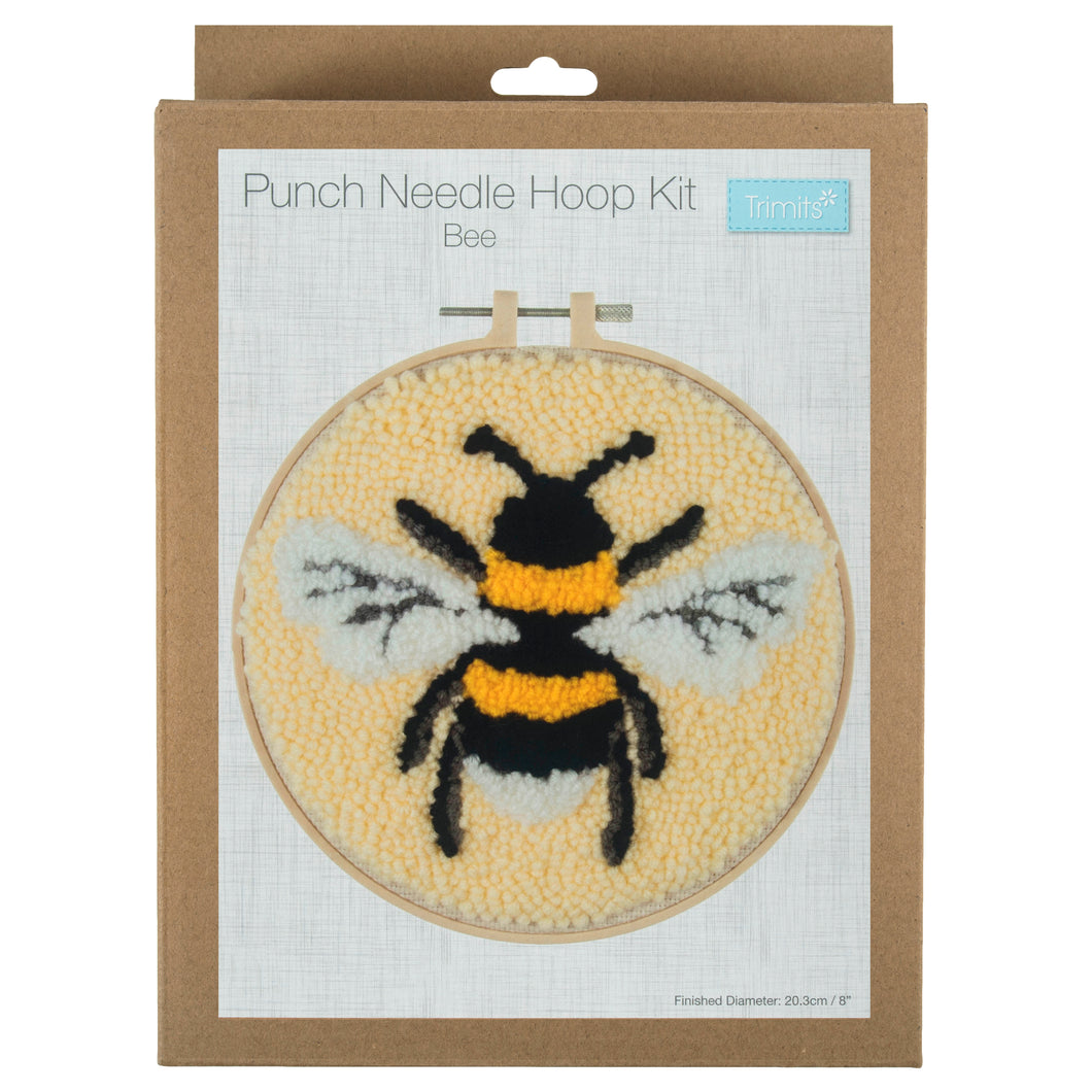 Punch Needle Hoop Kit  - Bee