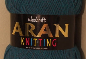 Kingfisher Tweed  - Aran Knit Yarn - 400g