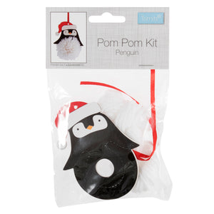 Pom Pom Decoration Kit  - Penguin