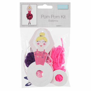 Pom Pom Decoration Kit  - Sugar Plum Fairy