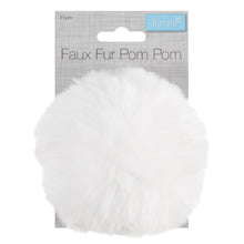 Load image into Gallery viewer, Faux Fur Pom Poms  - 11cm
