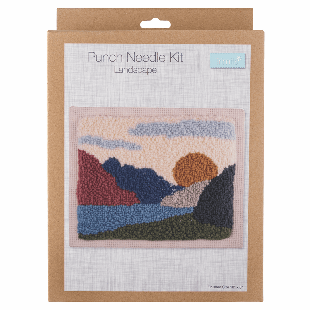 Punch Needle Framed Kit  - Landscape
