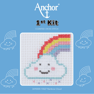 1st Cross Stitch Kit - Rainbow