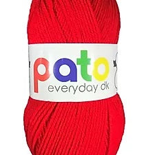 Pato Red Double Knit Yarn