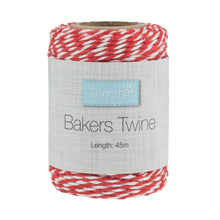 Load image into Gallery viewer, Bakers Twine - 3 Colours - 45m Roll
