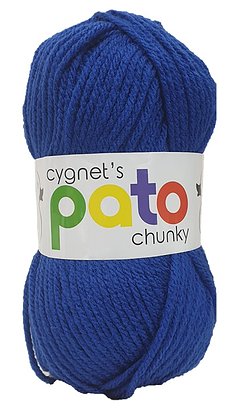 Royal Blue Chunky Knit Yarn