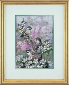 Counted Cross Stitch Kit - Spring Chicks