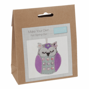 Felt Decoration Kit - Spring Owl