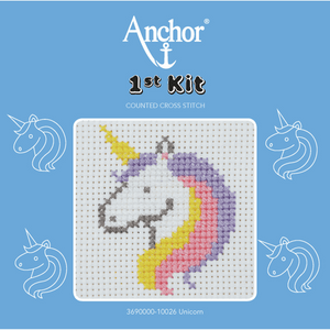 1st Cross Stitch Kit - Unicorn