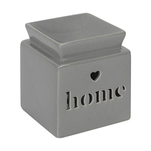 Grey Home Cut Out Oil Burner