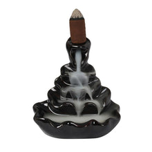 Load image into Gallery viewer, 4-Tier Ripple Backflow Incense Burner
