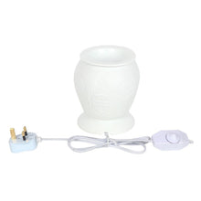 Load image into Gallery viewer, White Ceramic Buddha Electric Oil Burner

