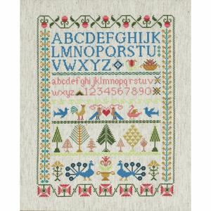 Counted Cross Stitch Kit - Victorian Sampler