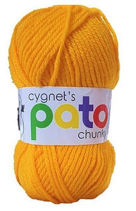 Yellow Pato Chunky Knit Yarn